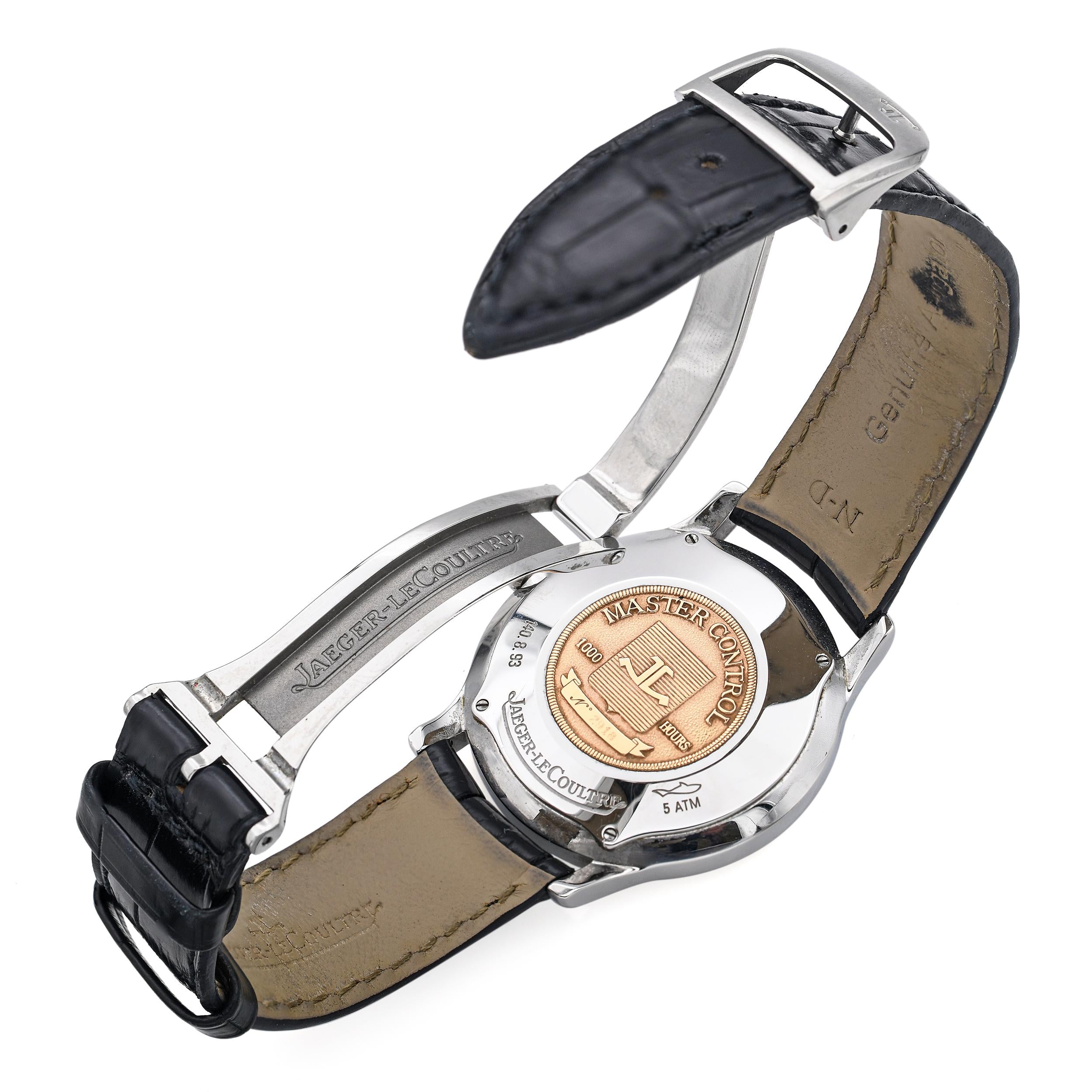 Jaeger-LeCoultre Master Reserve de Marche Stainless Steel Automatic Men's Watch