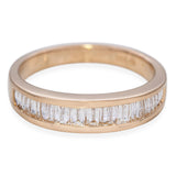 14k Yellow Gold 0.78tcw Pixel Cut Diamond Band Ring