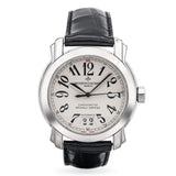 Vacheron Constantin Malte 18k White Gold Skeleton Date Automatic Men's Watch