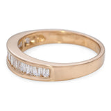 14k Yellow Gold 0.78tcw Pixel Cut Diamond Band Ring