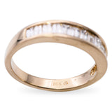 14k Yellow Gold 0.78tcw Pixel Cut Diamond Band Ring