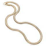 Mid-Century Forstner 10k Yellow Gold Snake Chain Necklace