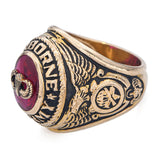 Vintage 10k Yellow Gold Crest Craft US Army Airborne Ring