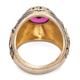 Vintage 10k Yellow Gold Crest Craft US Army Airborne Ring