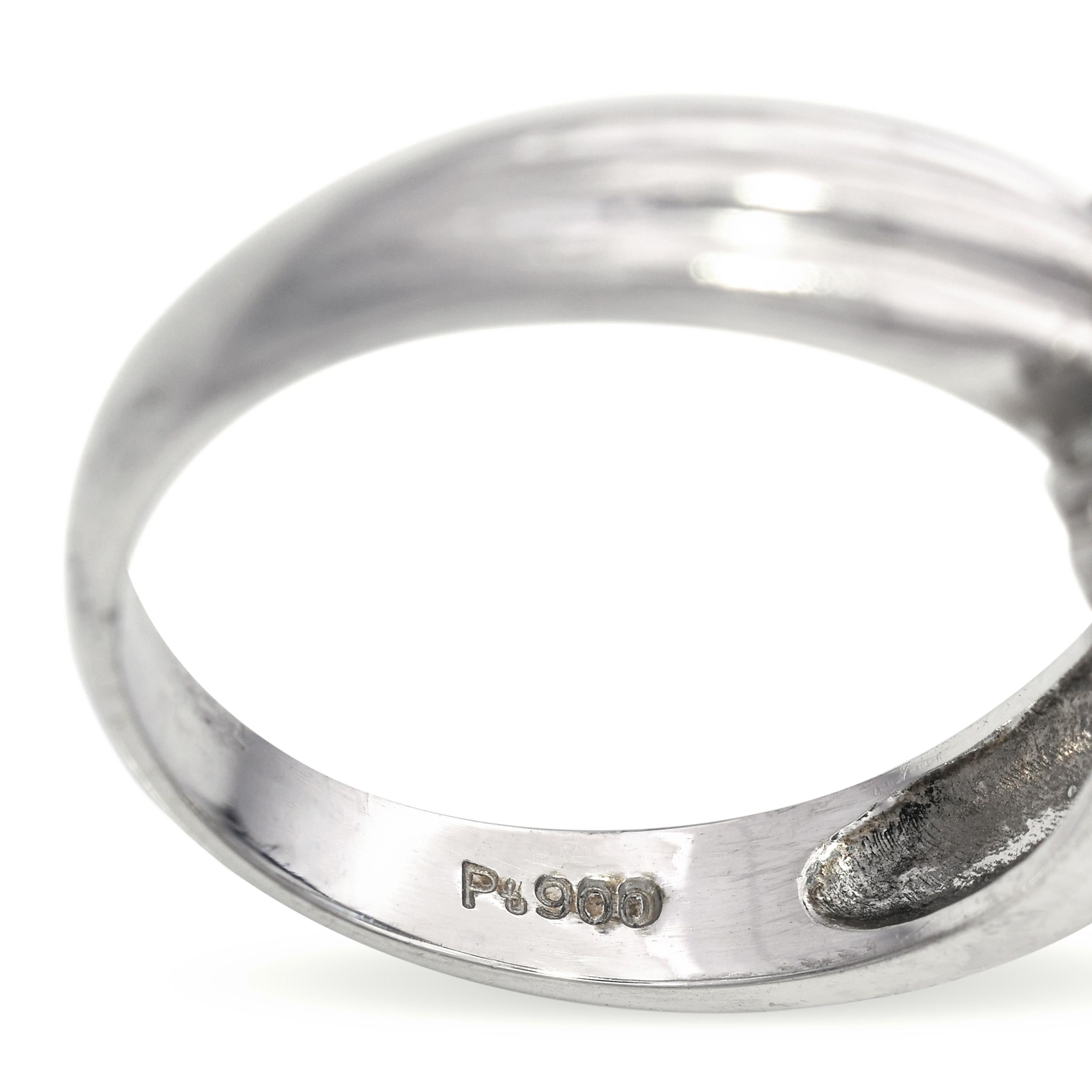 Platinum 4.90ct Aquamarine and Diamond Halo Ring