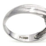 Platinum 4.90ct Aquamarine and Diamond Halo Ring