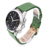 Minerva Official Chronometer Stainless Steel Chronograph Automatic Watch A241