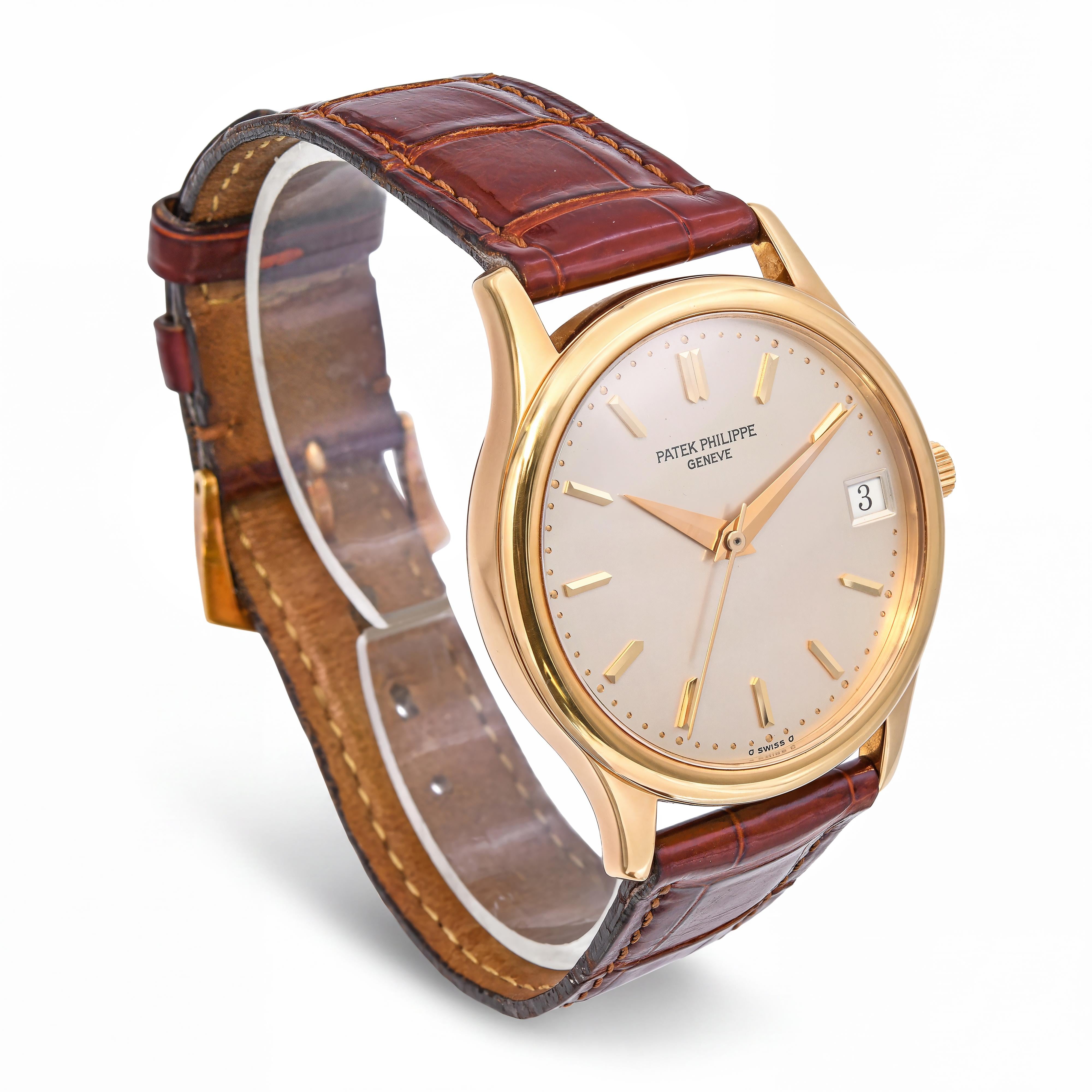 Patek Philippe Calatrava 18k Yellow Gold Automatic Watch Ref. 3998J