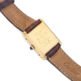 Cartier Must de Cartier Tank Trinity Vermeil Mechanical Men's Watch