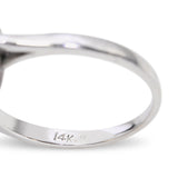 GIA 14k White Gold 1.70ct Type A Burmese Jade and Diamond Ring