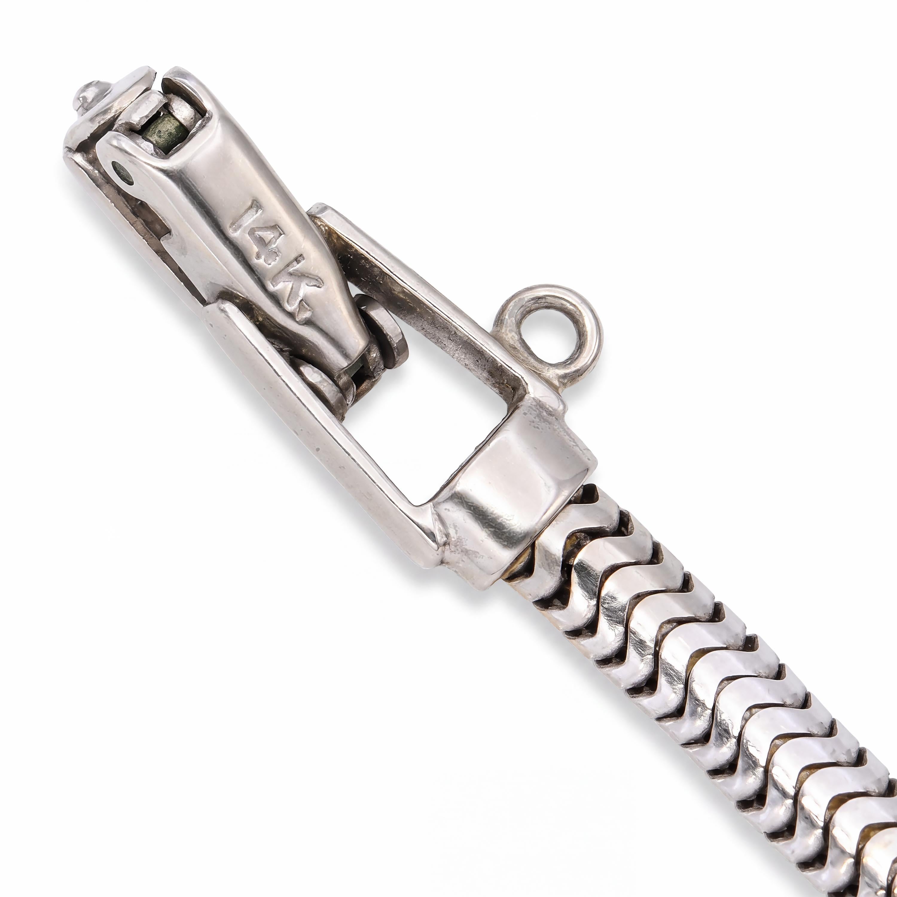Vintage Hamilton Platinum and White Gold Diamond Women’s 16mm Watch