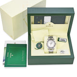 Rolex Datejust Silver Dial Stainless Steel 36mm Watch Ref 116234