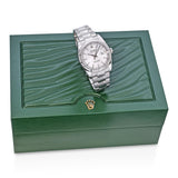 Rolex Datejust Silver Dial Stainless Steel 36mm Watch Ref 116234