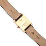 Cartier Tank Louis 18k Yellow Gold White Dial Women's Watch