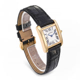 Cartier 18k Yellow Gold Tank Francaise Womens Watch Ref. 2385