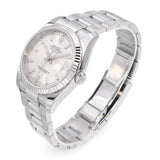 Rolex Datejust Silver Dial Stainless Steel 36mm Watch Ref 116234