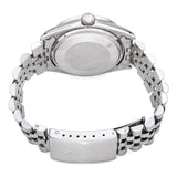 Vintage 1970 Rolex Oyster Perpetual Date Engine Turned White Dial Watch Ref 1501