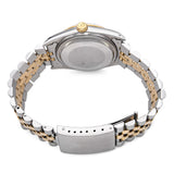 Rolex Datejust 16013 18K Gold Steel Tapestry Dial Men's Watch