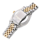 Rolex Datejust 16013 18K Gold Steel Tapestry Dial Men's Watch