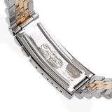 Rolex Datejust 16013 18K Gold Steel Tapestry Dial Men's Watch