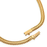 18k Yellow Gold 4.55tcw Ruby and 3.01tcw J VS Diamond Necklace