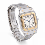 Vintage Cartier Santos Galbée Medium Two Tone Automatic Watch Ref. 81036283