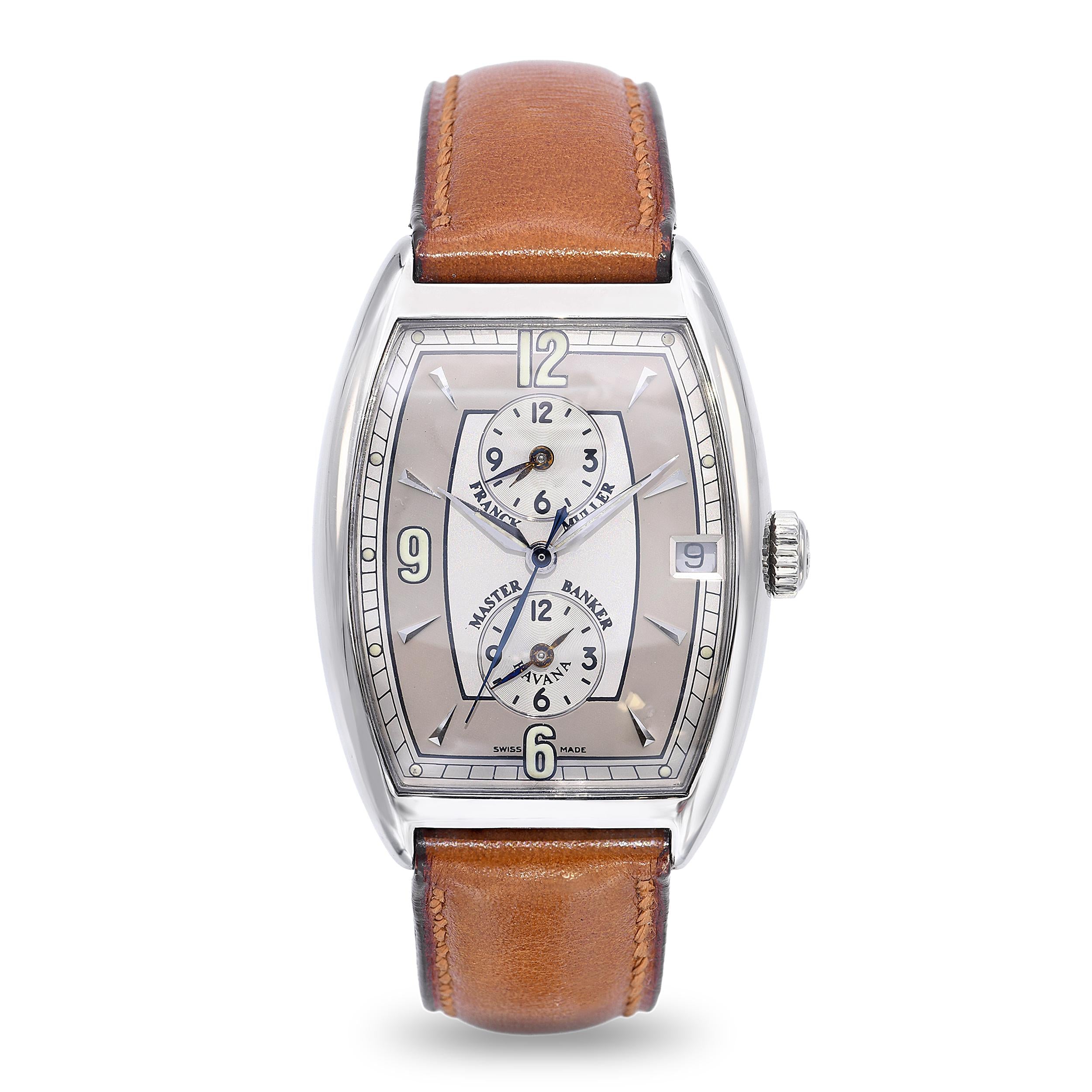 Franck Muller Master Banker Triple Time Zone Automatic Watch