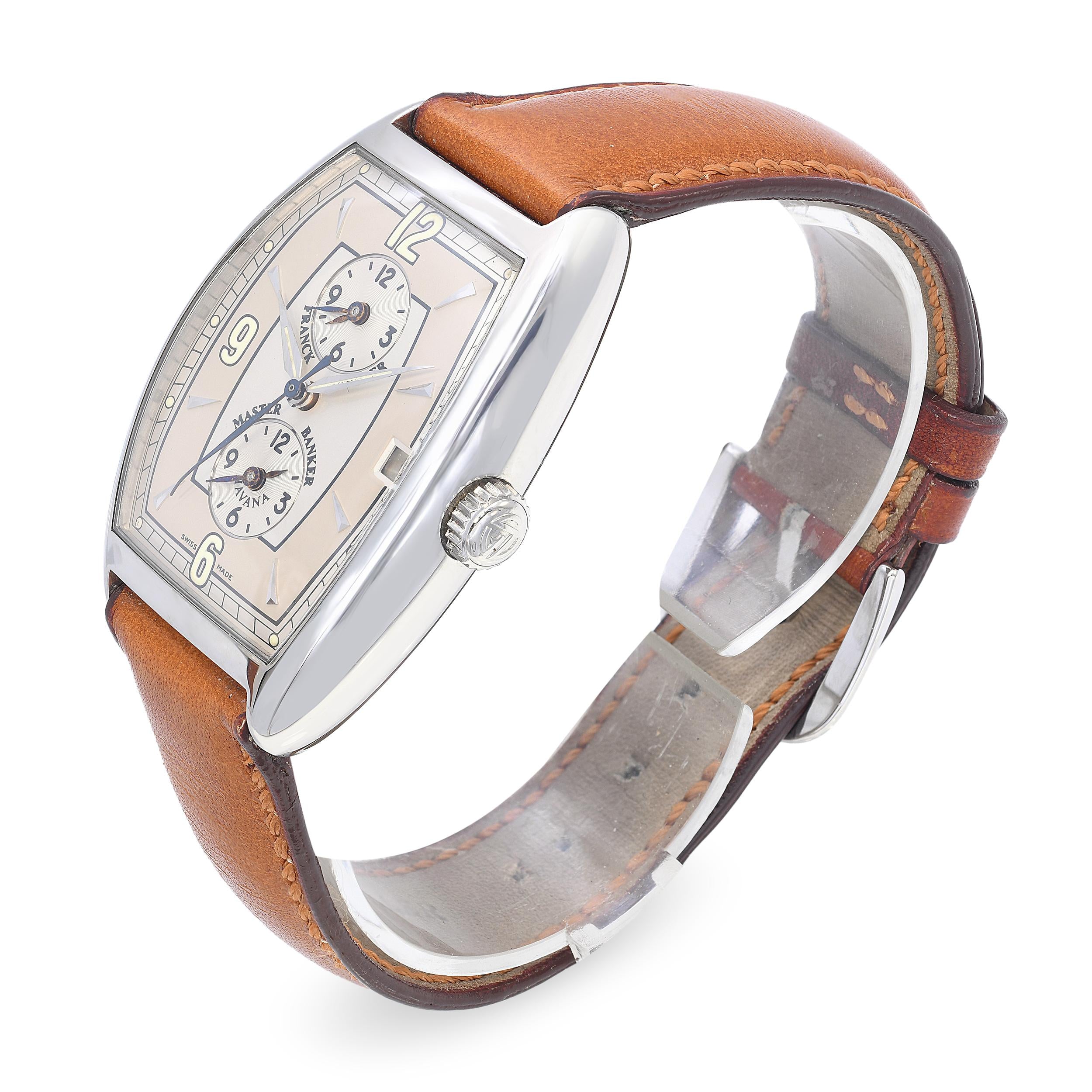 Franck Muller Master Banker Triple Time Zone Automatic Watch