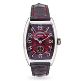 Franck Muller Cintree Curvex 18k White Gold Hand Wind Women's Watch Ref. 1750 S6