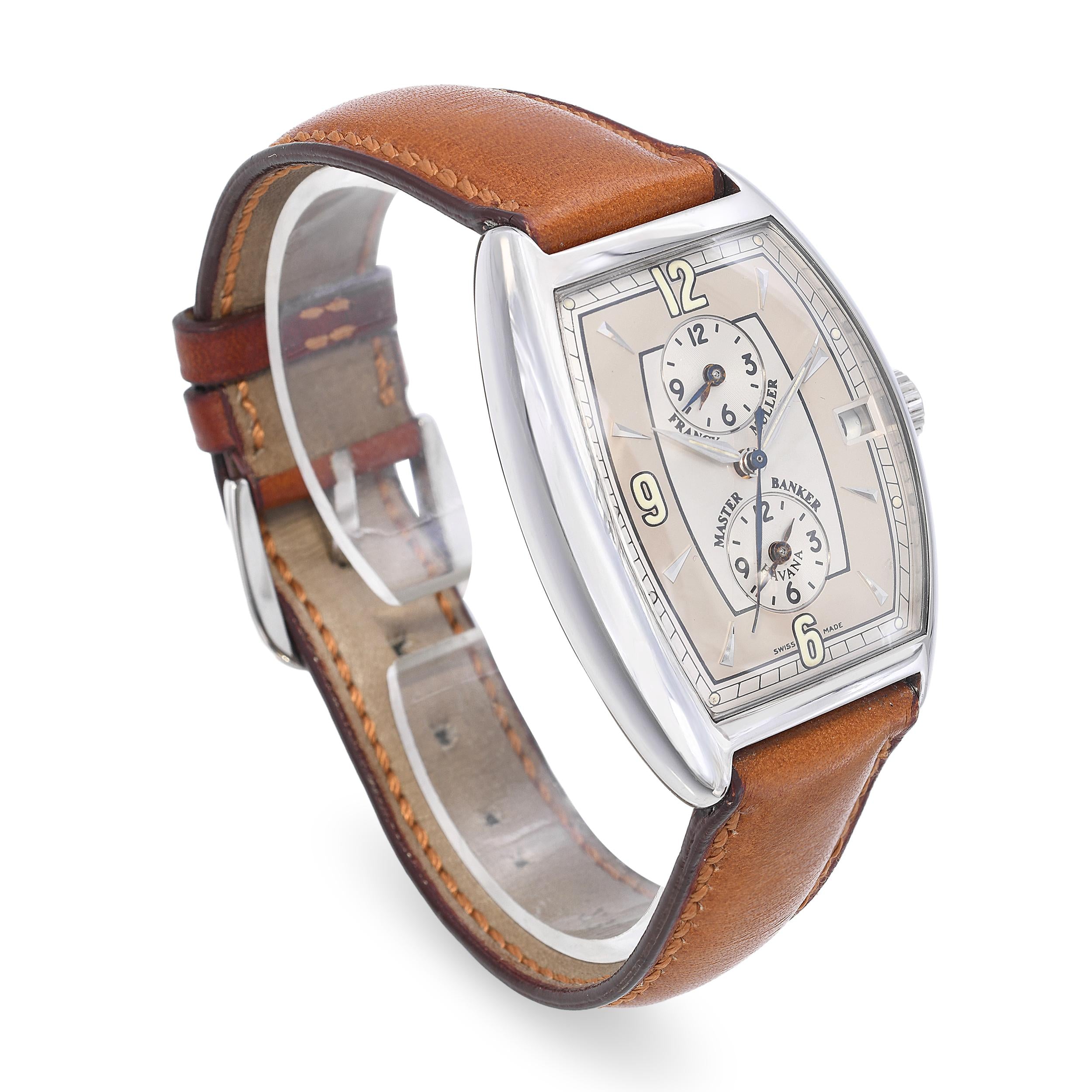 Franck Muller Master Banker Triple Time Zone Automatic Watch