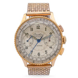 Vintage Breitling Chronomat 18k Yellow Gold Hand Wind Men's Watch Ref. 769