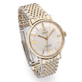 Vintage Omega Seamaster De Ville 14k Yellow Gold Automatic Men's Watch