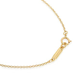 Tiffany & Co. Atlas Collection 18k Yellow Gold Diamond Medallion Necklace