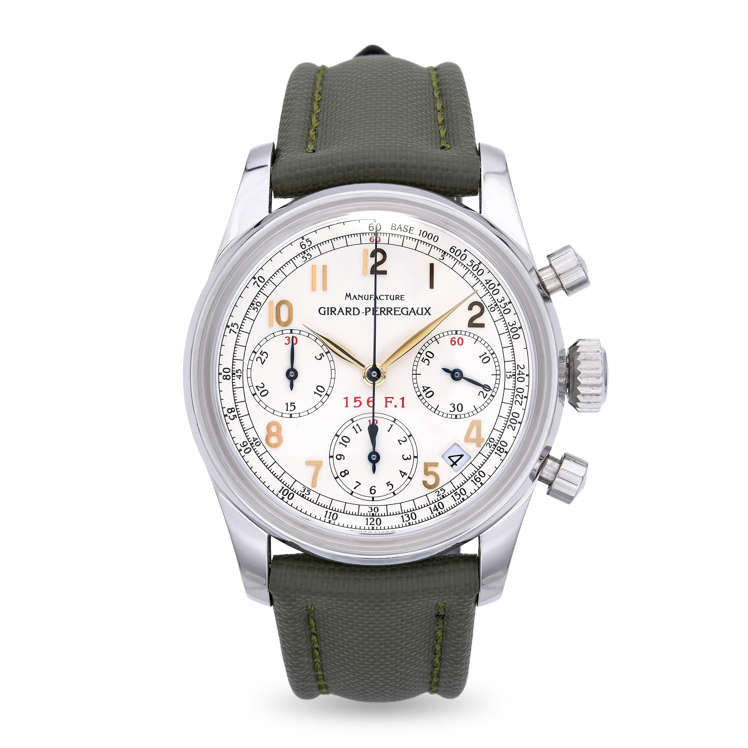 Girard-Perregaux Ferrari 156.F1 Stainless Steel 114/200 Chrono Watch Ref. 4945