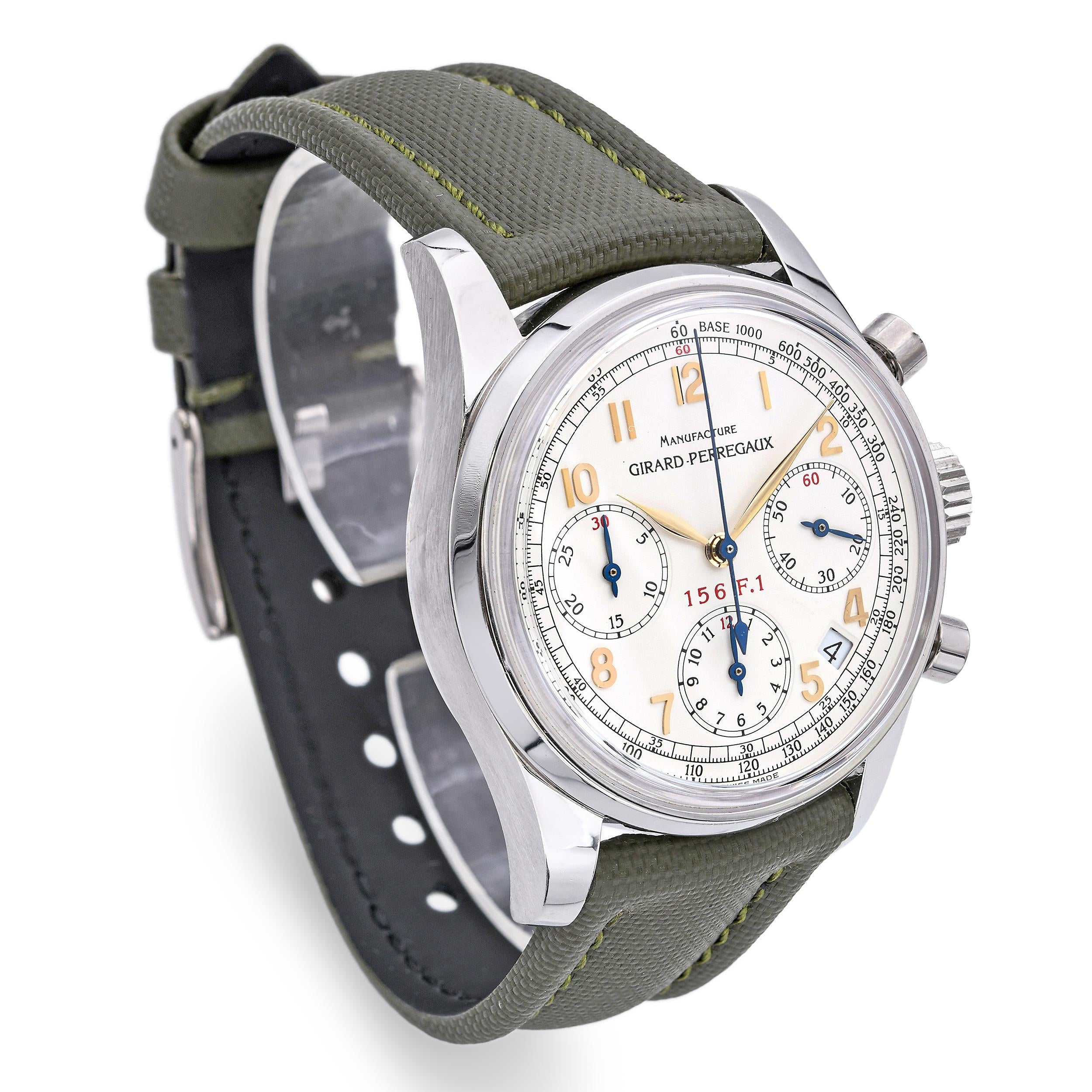 Girard-Perregaux Ferrari 156.F1 Stainless Steel 114/200 Chrono Watch Ref. 4945