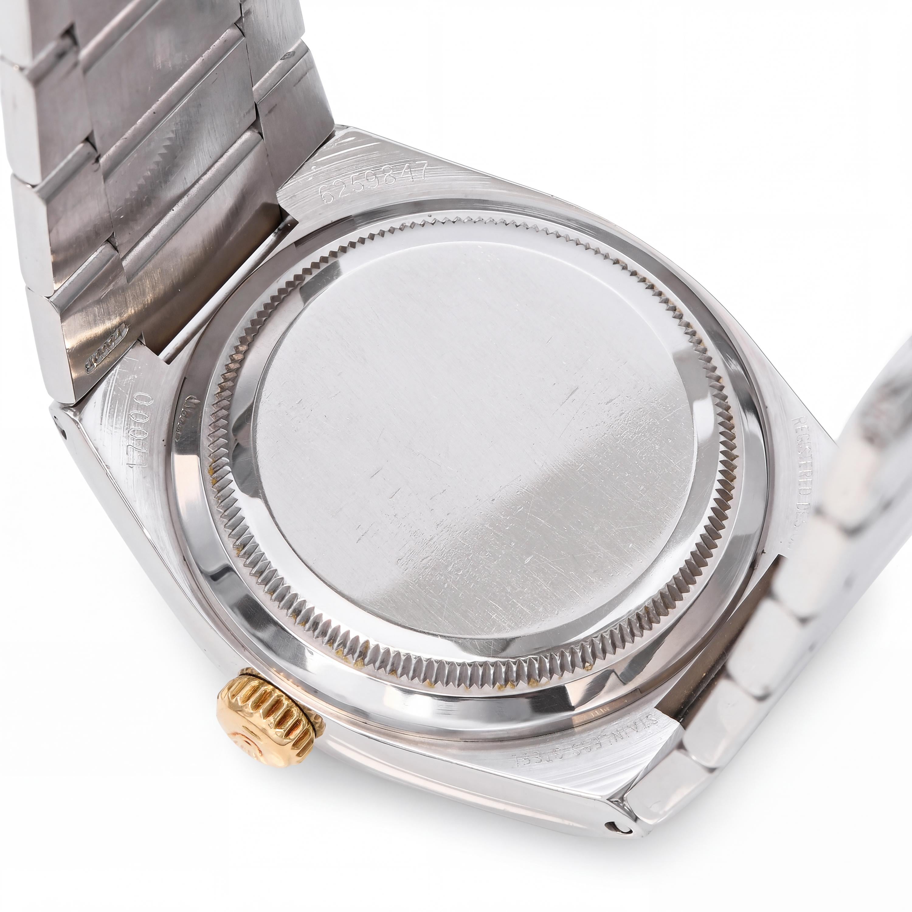 Vintage Rolex Oysterquartz Datejust Two Tone Men's Watch