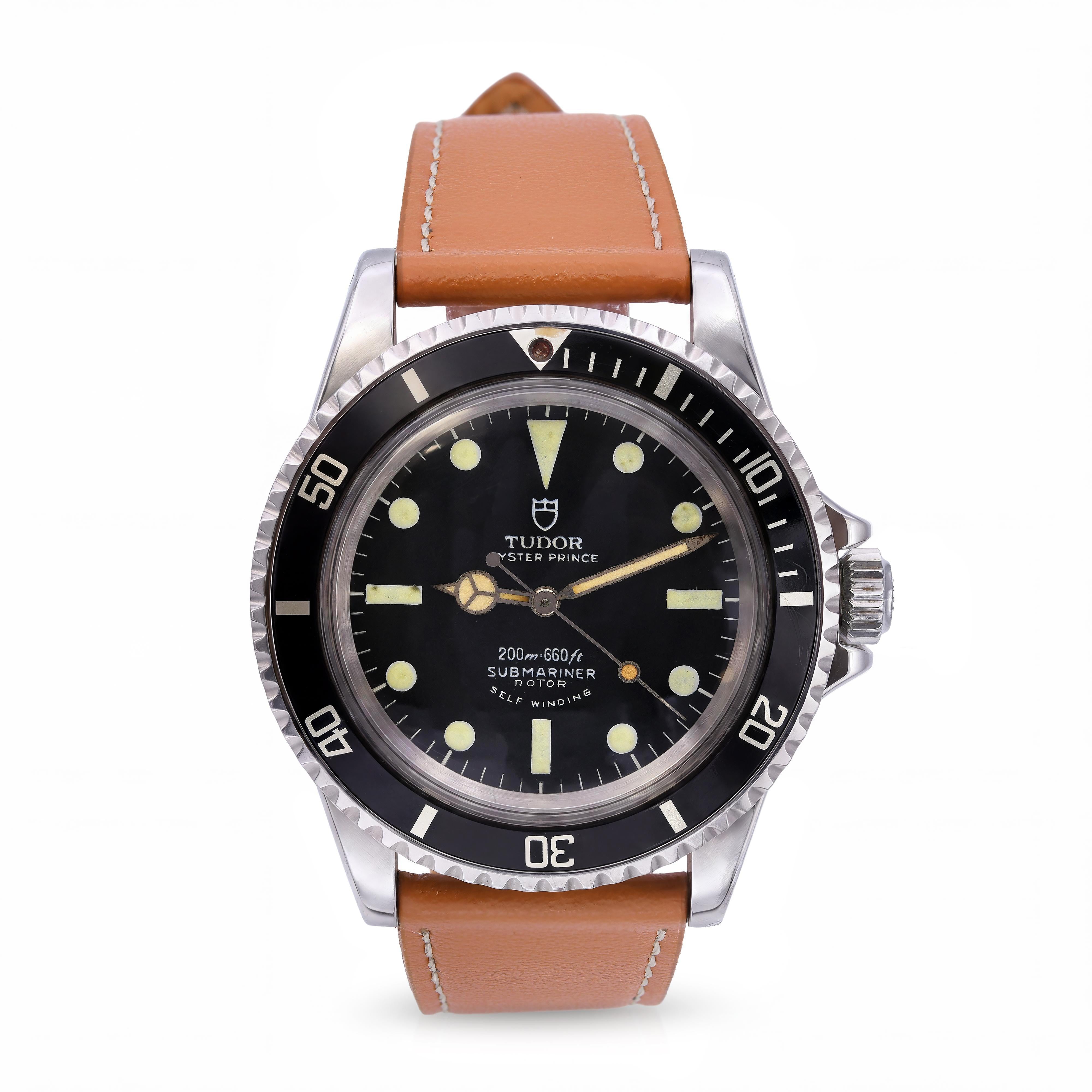 Vintage 1965 Tudor Oyster Prince Submariner Automatic Watch Ref 7928