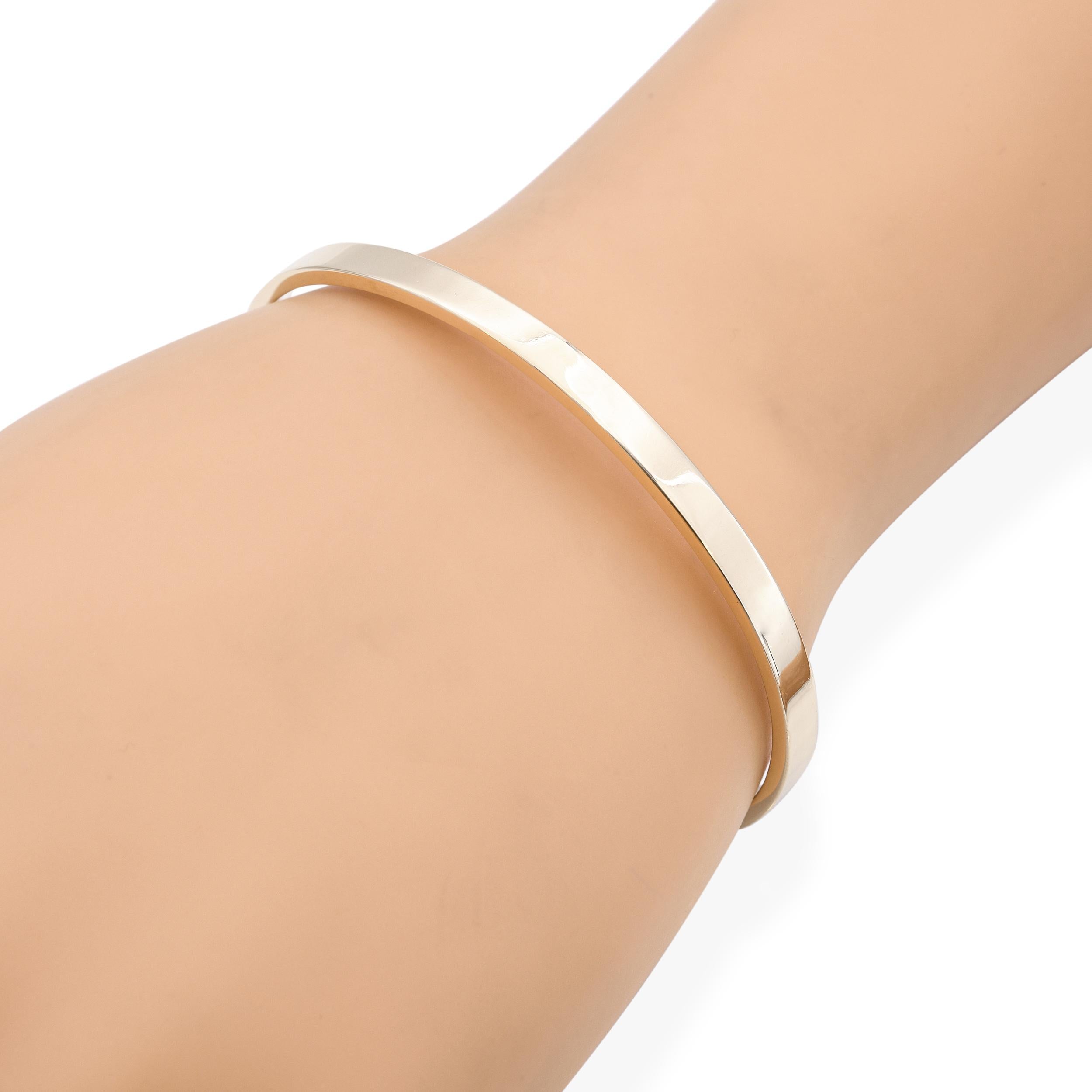 Vintage Tiffany & Co. 14k Yellow Gold Bangle