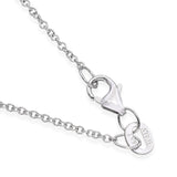 EFFY 18k White Gold 3.10tcw Diamond Spiral Teardrop Pendant