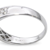 14k White Gold 2.44ct I SI1 Crown of Light Diamond Ring