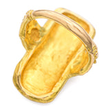 Germano 18k Yellow Gold "Toro" Figure Ring