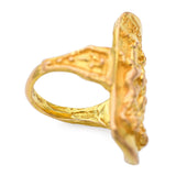 Germano 18k Yellow Gold "Toro" Figure Ring