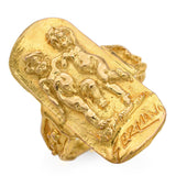 Germano 18k Yellow Gold "Toro" Figure Ring