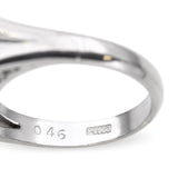 Vintage Platinum South Sea Pearl and Diamond Halo Ring