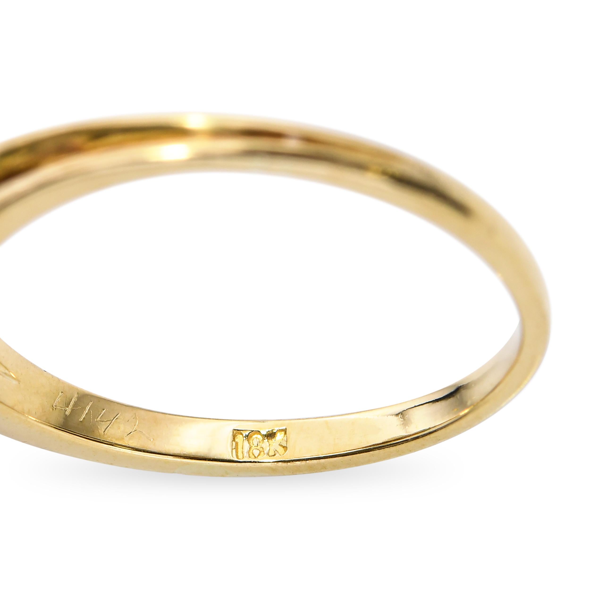 Vintage 18k Yellow Gold Pearl and Turquoise Cluster Ring