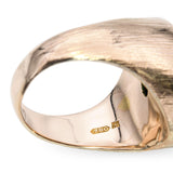 Vintage 18k Yellow Gold 16.31ct Jadeite Jade Ring