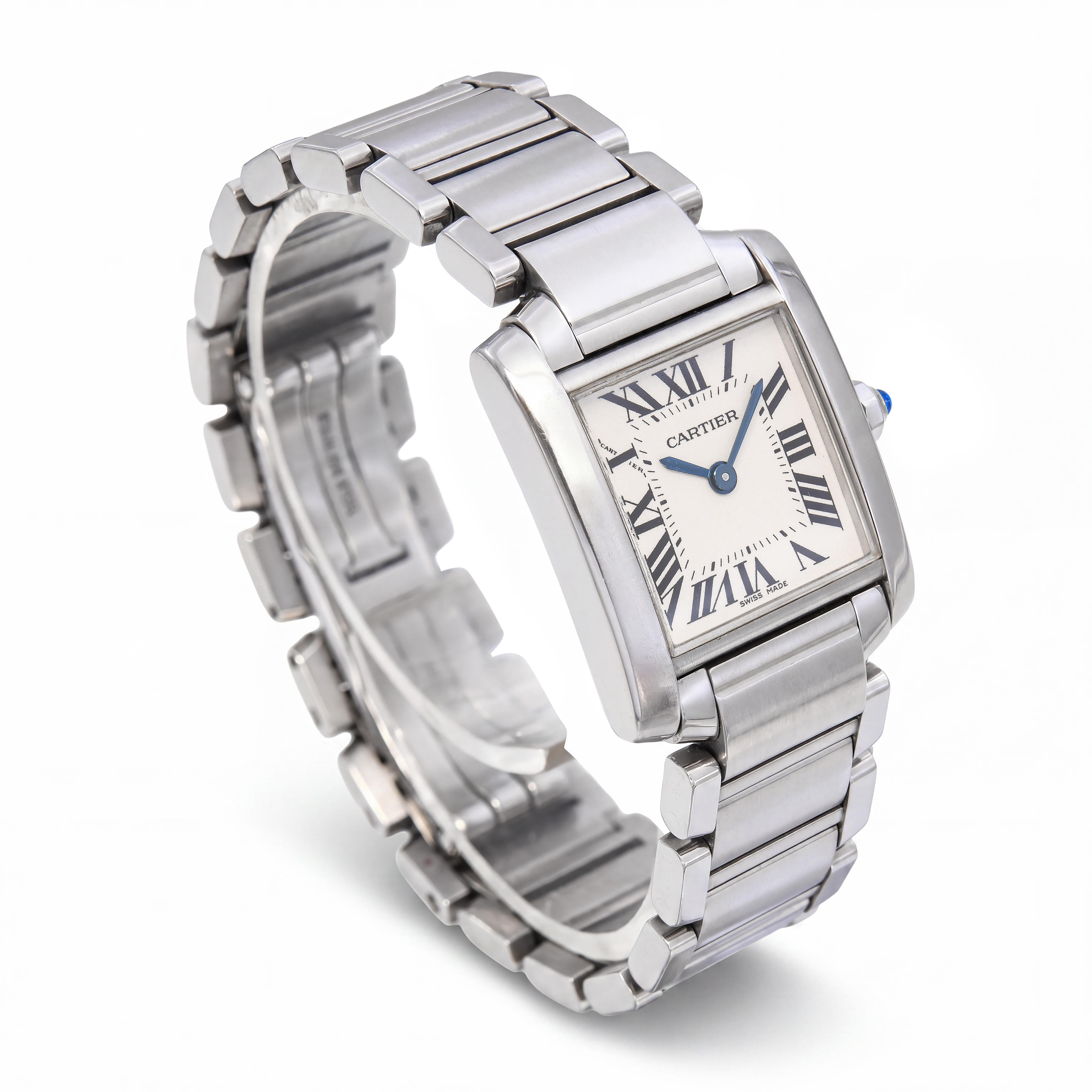 Cartier Tank Française Stainless Steel Quartz Women's Watch