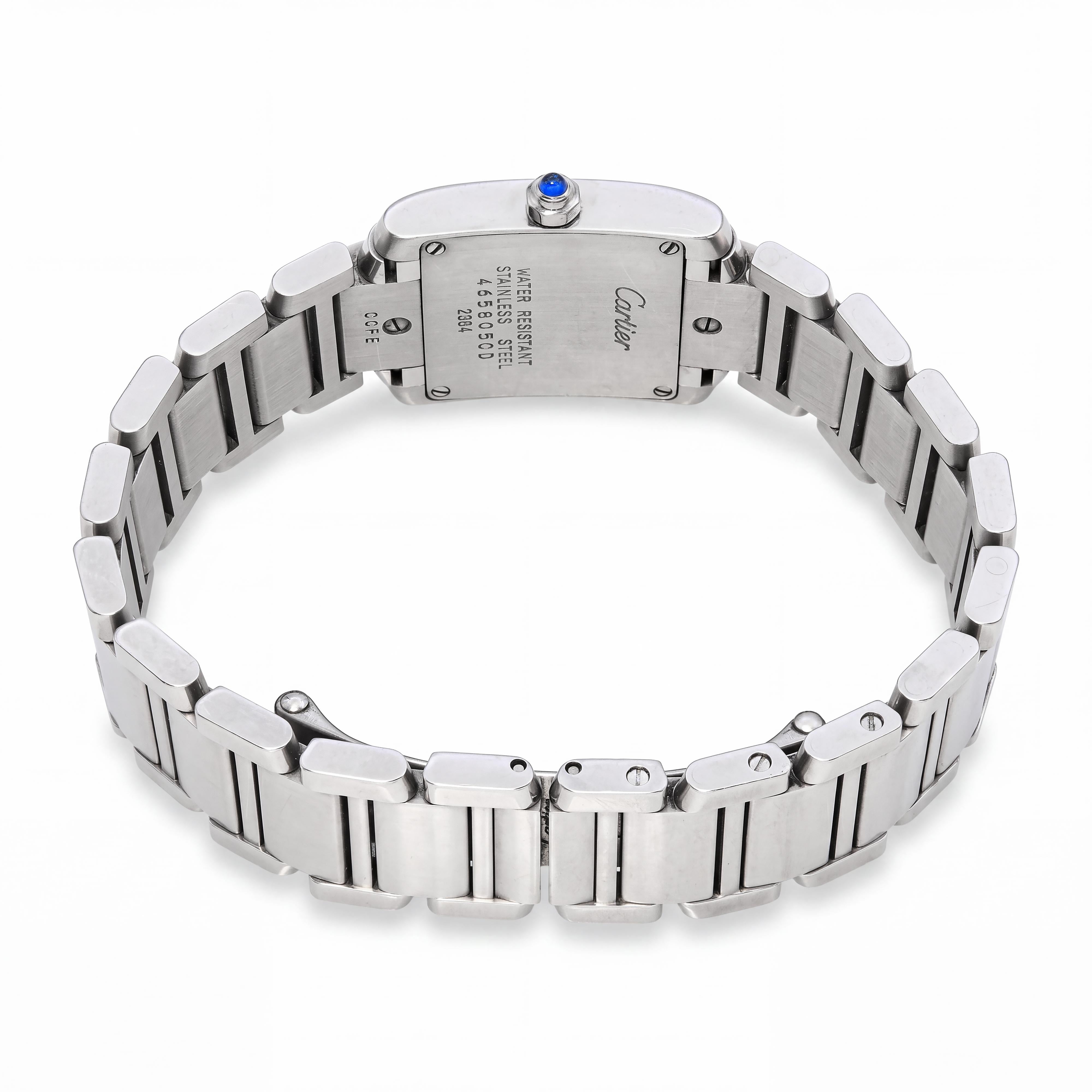 Cartier Tank Française Stainless Steel Quartz Women's Watch