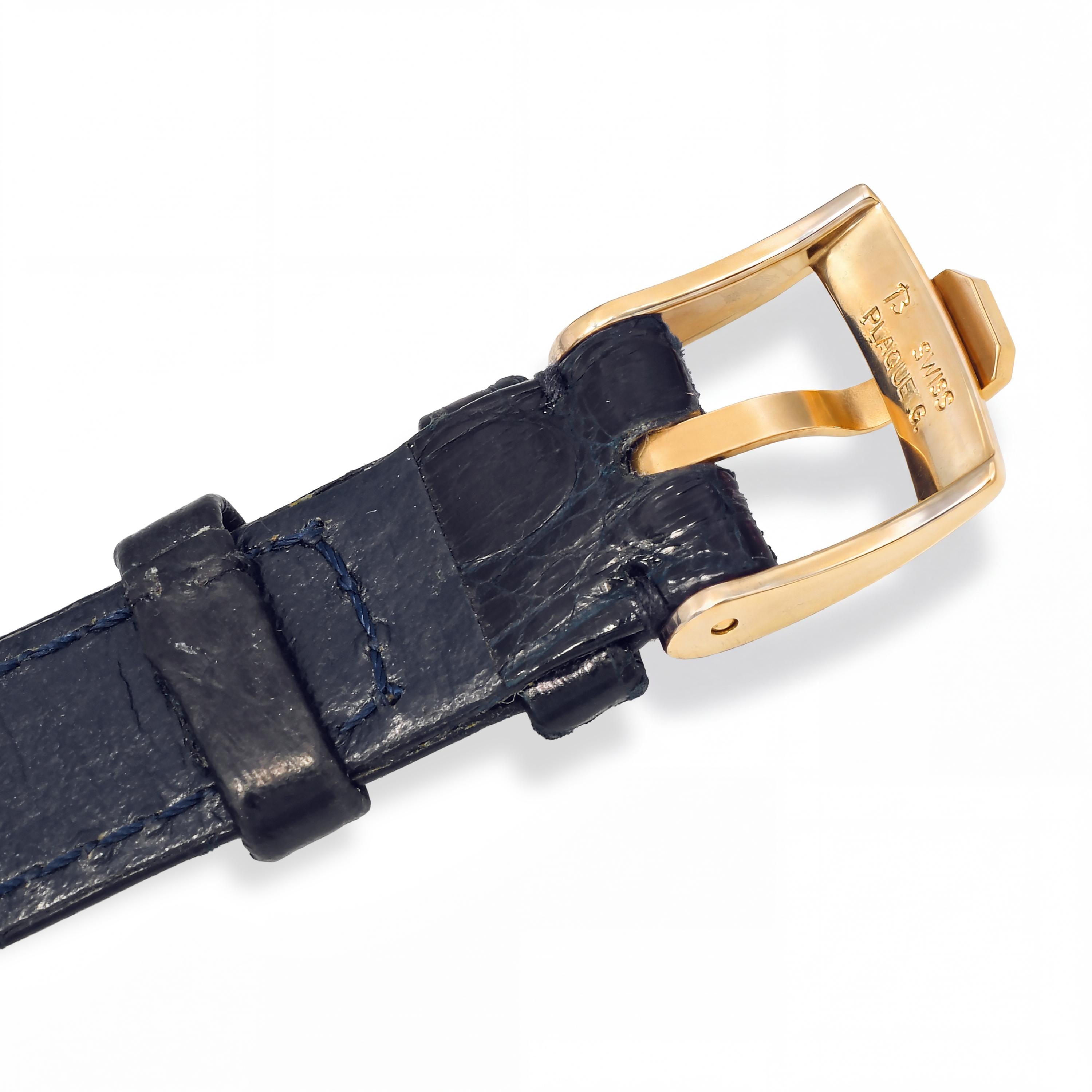 Vintage 1990s Chopard 18k Yellow Gold Happy Diamonds No. 20/5605 Women's Watch