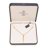 Carrera Y Carrera 18k Yellow Gold Nude Woman With Diamond Pendant Necklace